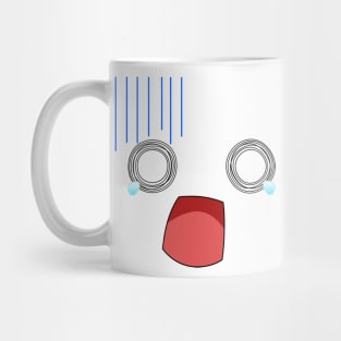 Nani?! Panicked Anime Face Mug